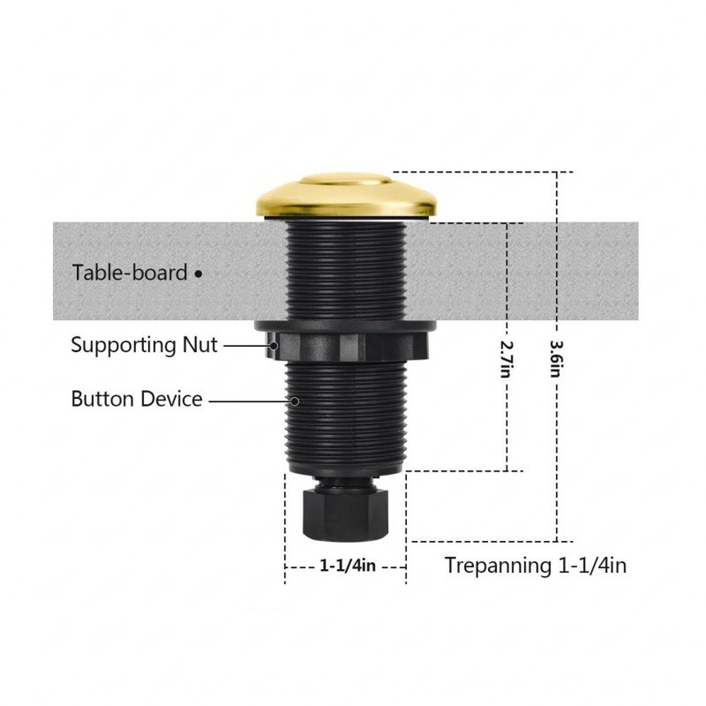 Stainless Steel Air Switch Gar - Kitchen Gadgets Gold 评论和价格