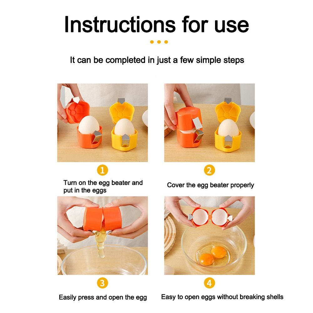 Creative Cute Egg Shell Opener - Egg Separator Tool 评论和价格