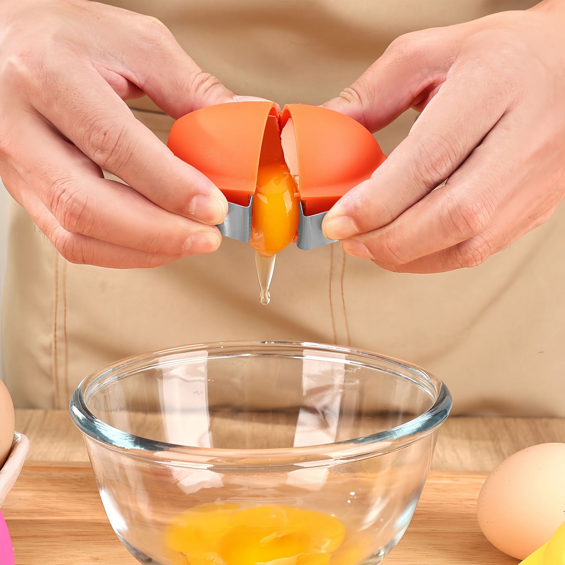 1/3PCS Easy Egg Shell Opener,P - Egg Separator Tool 评论和价格