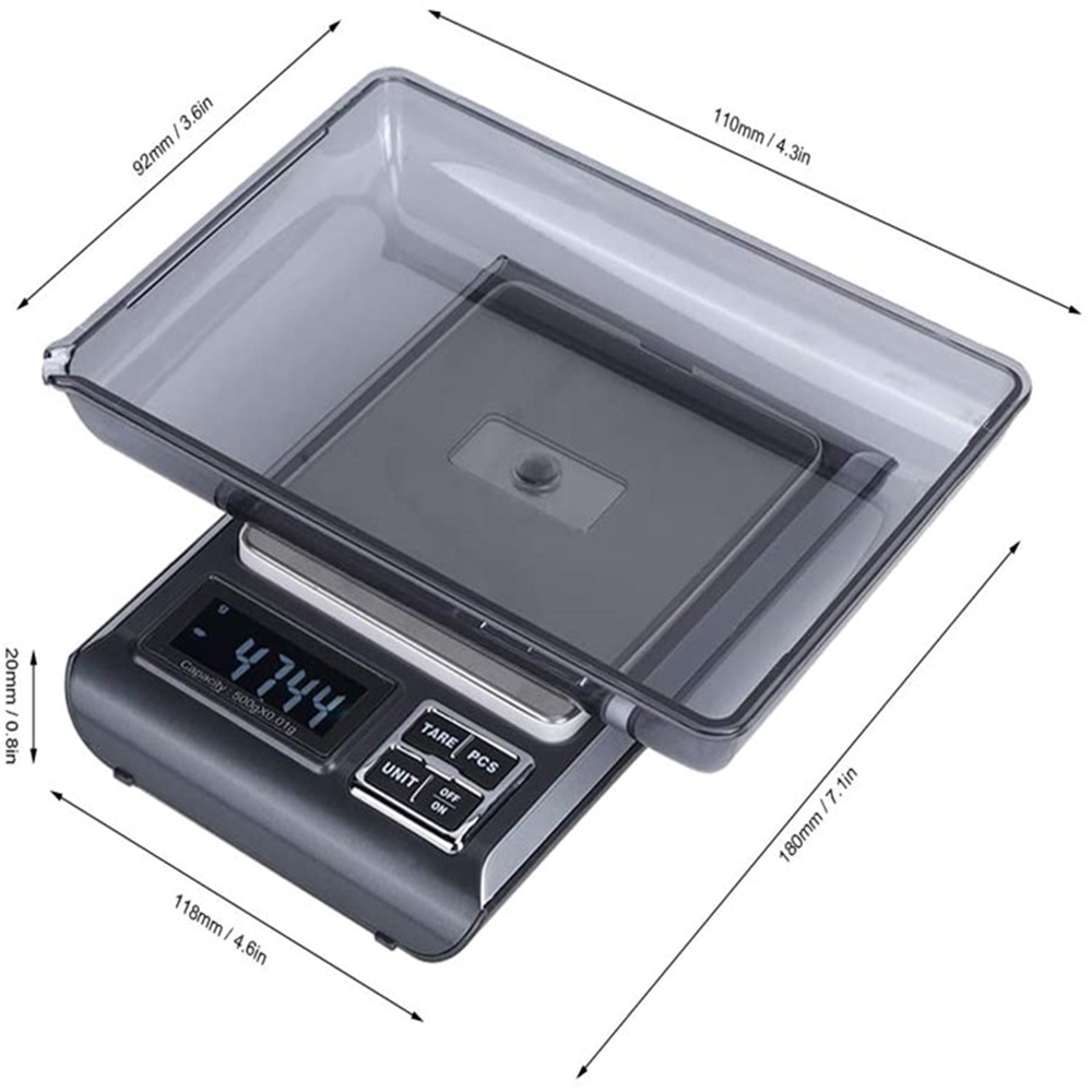 500g/0.01g Electronic Jewelry  - Kitchen Gadgets Gold 评论和价格
