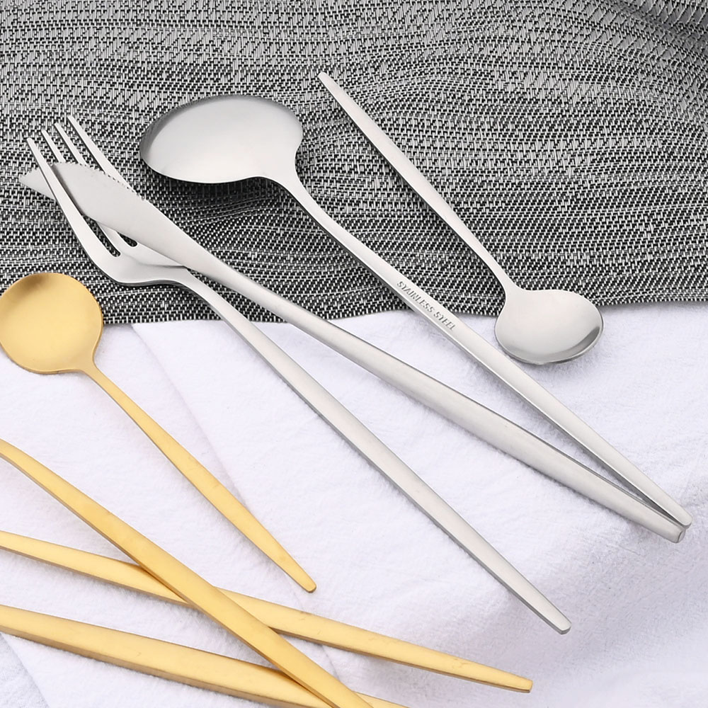 6Pcs Small Matte Spoon Tea Cof - Kitchen Gadgets Gold 评论和价格