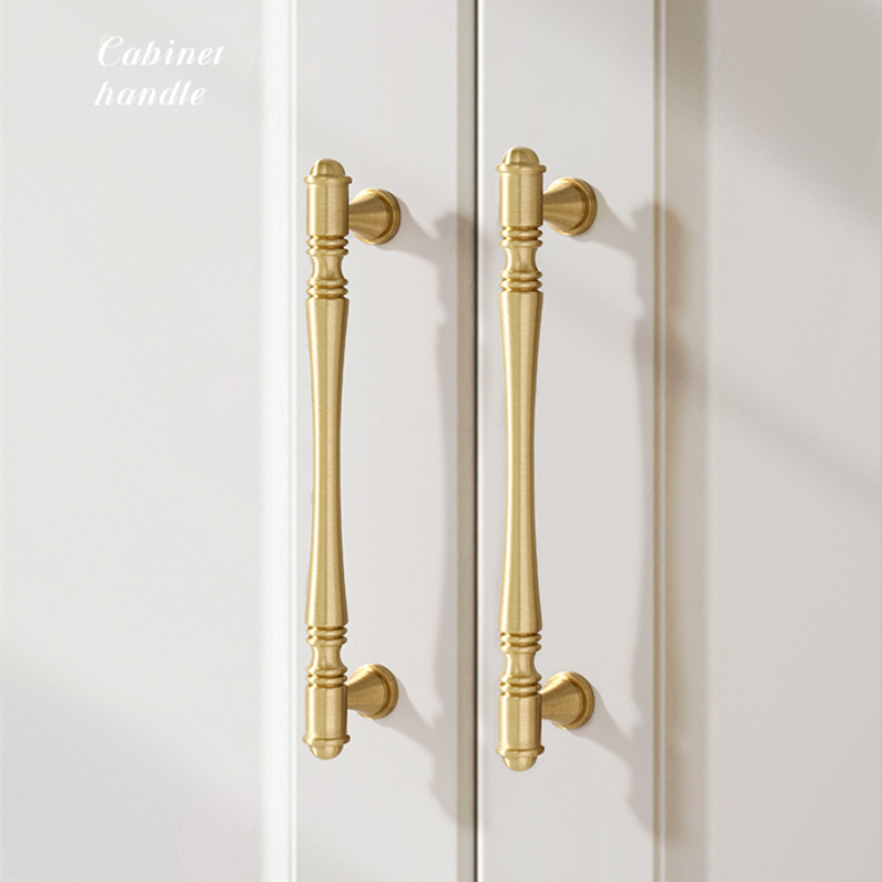 Gold Cabinet Handles Desk Draw - Kitchen Gadgets Gold 评论和价格