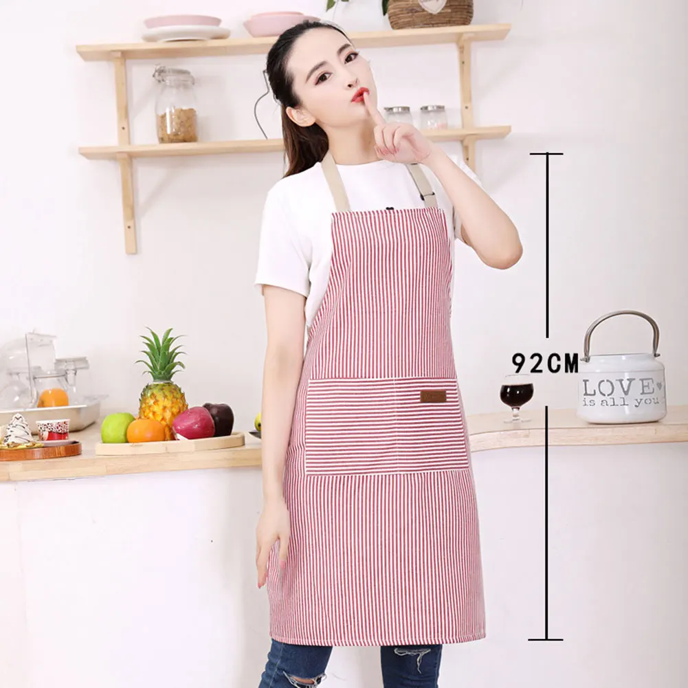 Striped Bib Apron For Men Wome - Kitchen Helper Gadgets 评论和价格