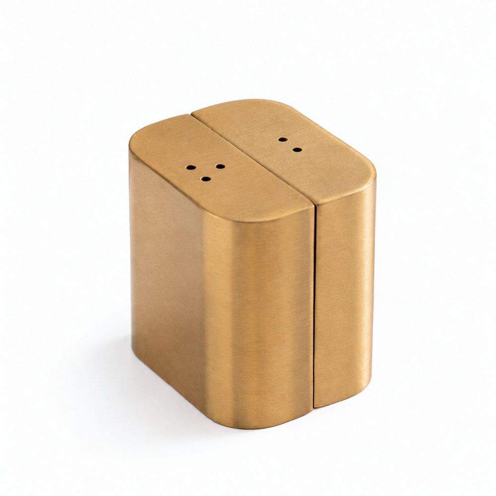 Gold Stainless Steel Spice Con - Kitchen Gadgets Gold 评论和价格