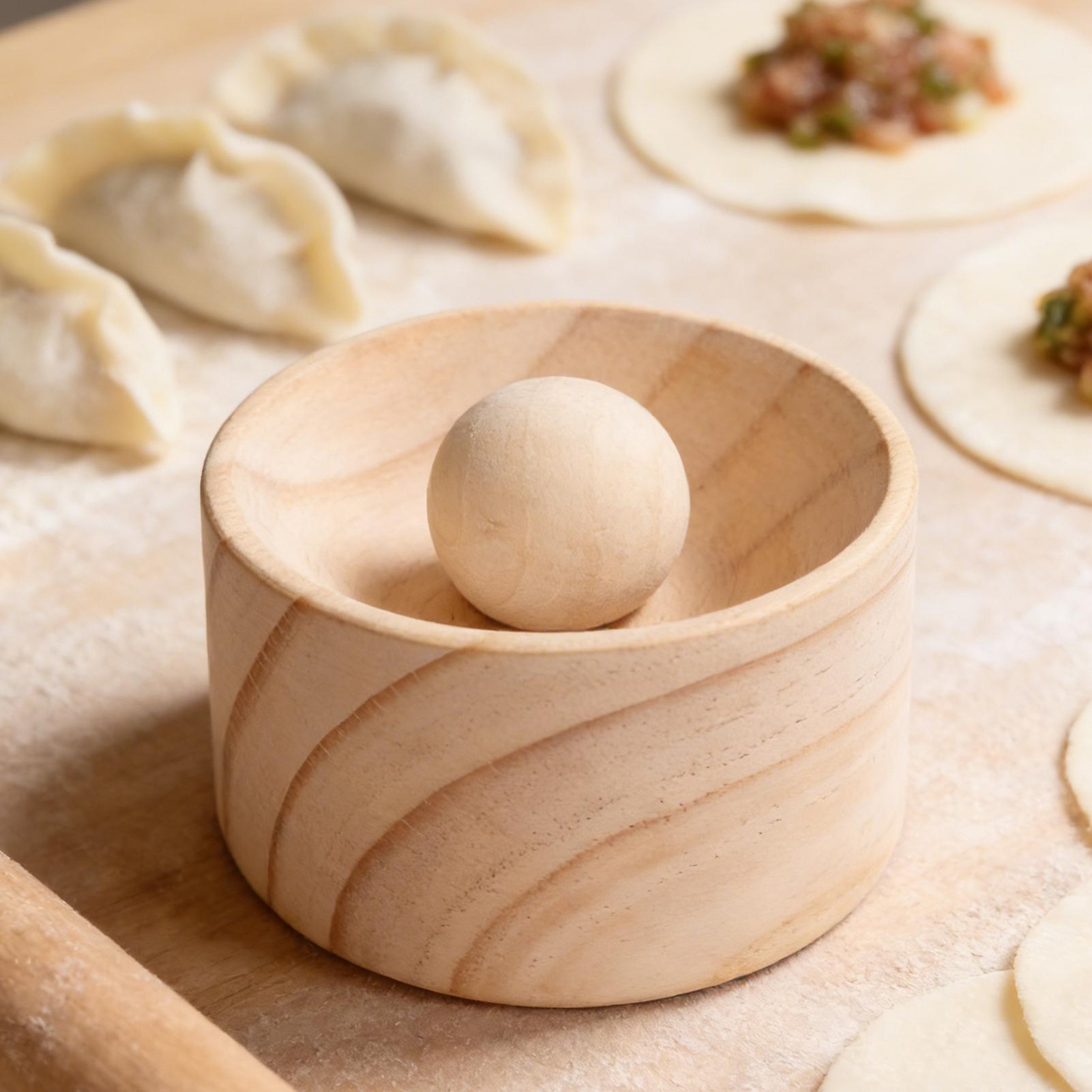 Wooden Dumpling Skin Press Mak - Kitchen Gadgets Dumpling Maker 评论和价格